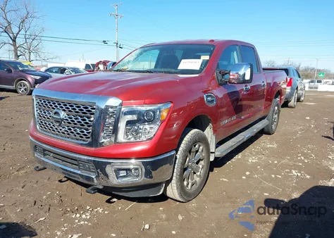 2018 Nissan Titan Xd Sl Gas from USA, damaged, VIN 1N6AA1F43JN519210